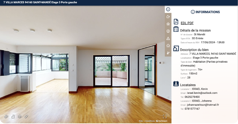 Interface EDL 3D